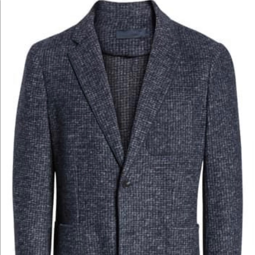 Zachary Prell Size 40 Knit Sport Coat. MSRP $398.